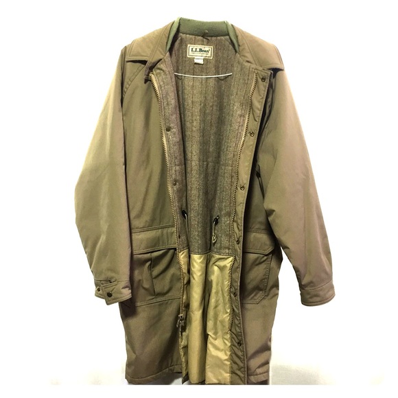 L.L. Bean Other - L.L. Bean Trench Coat/Jacket - Zippered & Buttoned